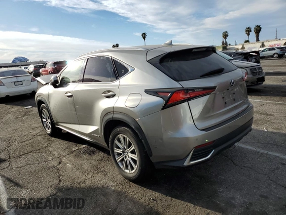 2019 Lexus NX 300h with VIN JTJBJRBZ1K2107990, listed as a Copart auction lot 45751955 with 69,413 mi miles and Salvage title. Bid and sale history available at DreamBid. Image 2.