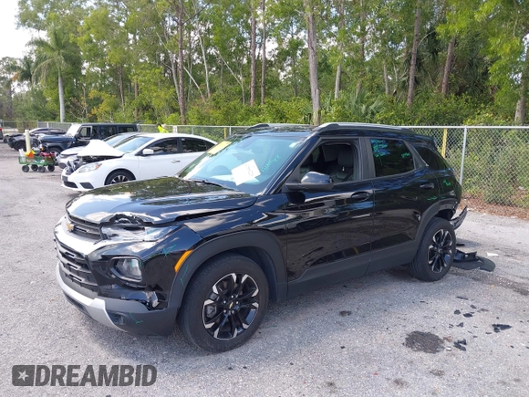 2021 Chevrolet TrailBlazer LT with VIN KL79MPSL0MB026231, listed as a IAAI auction lot 41889229 with 75,516 mi miles. Bid and sale history available at carsss.com. Image 17.
