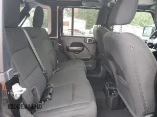 2021 Jeep Wrangler Unlimited Sport S with VIN 1C4HJXDG9MW671119, listed as a Copart auction lot 49351485 with 41,939 mi miles and Salvage Title. Bid and sale history available at DreamBid. Image 11.