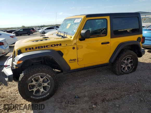 2020 Jeep Wrangler Rubicon with VIN 1C4HJXCG0LW183774, listed as a Copart auction lot 82626324 with Not provided miles and Salvage title. Bid and sale history available at DreamBid. Image 1.