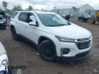 2023 Chevrolet Traverse LT with VIN 1GNEVHKW4PJ187925, listed as a IAAI auction lot 42318138 with 62,612 mi miles and . Bid and sale history available at DreamBid. Image 1.