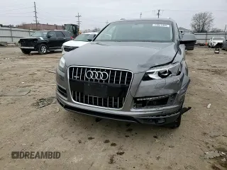 2013 Audi Q7 3.0T Premium Plus with VIN WA1LGAFE0DD011574, listed as a Copart auction lot 43081025 with 106,575 mi miles and Salvage Title. Bid and sale history available at carsss.com. Image 12.