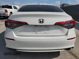 2024 Honda Civic Sedan Sport with VIN 2HGFE2F57RH500676, listed as a Copart auction lot 44372285 with 17,358 mi miles and Salvage Title. Bid and sale history available at carsss.com. Image 6.