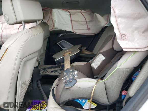 2022 Audi Q3 S line Premium Plus with VIN WA1EECF32N1030039, listed as a Copart auction lot 54728825 with Not provided miles and Salvage title. Bid and sale history available at DreamBid. Image 11.