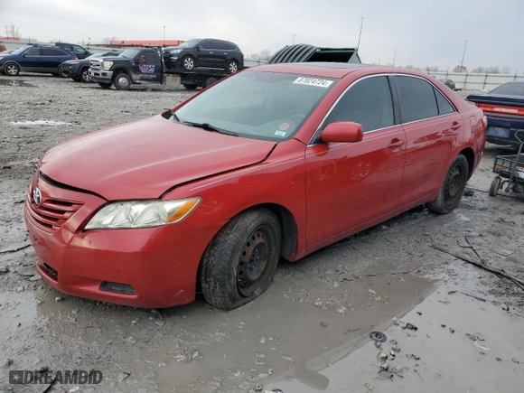 2008 Toyota Camry LE with VIN 4T4BE46KX8R021695, listed as a Copart auction lot 87024724 with 166,855 mi miles and Salvage Title. Bid and sale history available at carsss.com. Image 1.