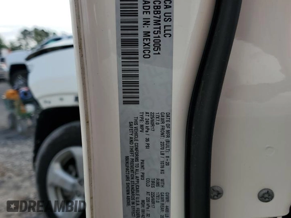 2021 Jeep Compass Latitude с VIN 3C4NJCBB7MT510051, выставлен на аукционе Copart как лот 55115185 с пробегом 53 788 миль миль и Списание • Salvage title. История ставок и продаж доступна на DreamBid. Изображение 14.