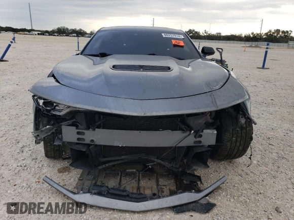 2020 Chevrolet Camaro 2SS with VIN 1G1FG1R74L0130758, listed as a Copart auction lot 80257814 with 33,375 mi miles and Salvage Title. Bid and sale history available at carsss.com. Image 5.