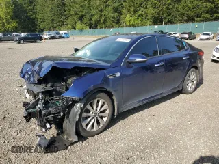 2017 Kia Optima EX z VIN 5XXGU4L36HG172334, wystawiony jako Copart lot #55240925 z przebiegiem 74 919 mil mil oraz Szkoda całkowita • Salvage title. Historia ofert i sprzedaży dostępna na DreamBid. Obrazek 1.