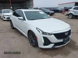 2022 Cadillac CT5 Sport with VIN 1G6DP5RK1N0127106, listed as a IAAI auction lot 41498295 with 78,294 mi miles. Bid and sale history available at carsss.com. Image 1.