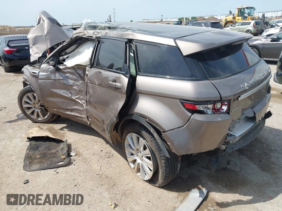 2015 Land Rover Range Rover Evoque Prestige with VIN SALVV2BG5FH001029, listed as a IAAI auction lot 42015106 with Not provided miles and . Bid and sale history available at DreamBid. Image 3.