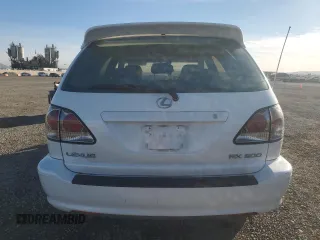2002 Lexus RX 300 with VIN JTJGF10U720148006, listed as a Copart auction lot 85861074 with 317,982 mi miles and Salvage Title. Bid and sale history available at carsss.com. Image 6.