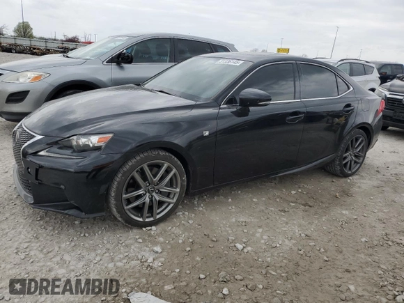 2015 Lexus IS 350 with VIN JTHCE1D29F5006860, listed as a Copart auction lot 51336145 with 108,537 mi miles and Salvage Title. Bid and sale history available at DreamBid. Image 1.
