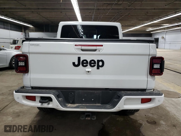 2022 Jeep Gladiator High Altitude with VIN 1C6HJTFG9NL141166, listed as a Copart auction lot 50210425 with 28,207 mi miles and Salvage title. Bid and sale history available at DreamBid. Image 6.