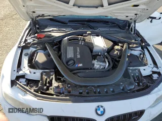 2017 BMW M3 with VIN WBS8M9C51H5G42191, listed as a Copart auction lot 44309983 with 56,365 mi miles. Bid and sale history available at carsss.com. Image 12.