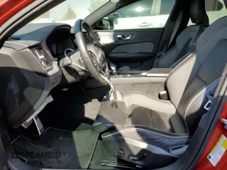 2019 Volvo S60 R-Design with VIN 7JRA22TM0KG001265, listed as a Copart auction lot 59937884 with 17,131 mi miles and Salvage Title. Bid and sale history available at carsss.com. Image 7.