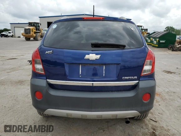 2013 Chevrolet Captiva Sport LS with VIN 3GNAL2EK3DS572915, listed as a Copart auction lot 59856664 with 82,311 mi miles and Salvage Title. Bid and sale history available at DreamBid. Image 6.