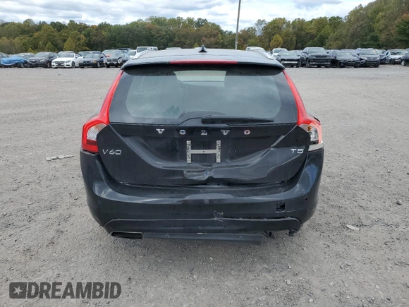 2016 Volvo V60 T5 Drive-E Premier with VIN YV140MEK7G1317520, listed as a Copart auction lot 75493744 with 102,979 mi miles and Salvage Title. Bid and sale history available at carsss.com. Image 6.