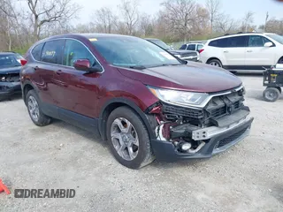2019 Honda CR-V EX-L with VIN 7FARW2H89KE051792, listed as a IAAI auction lot 41988899 with 75,932 mi miles and . Bid and sale history available at carsss.com. Image 1.