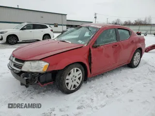 2012 Dodge Avenger SE with VIN 1C3CDZAG0CN252067, listed as a Copart auction lot 41464015 with 89,730 mi miles and Non Repairable. Bid and sale history available at DreamBid. Image 1.