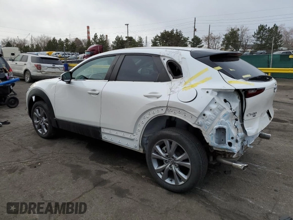 2023 Mazda CX-30 S Select with VIN 3MVDMBBMXPM514901, listed as a Copart auction lot 49484885 with 4,176 mi miles and Salvage title. Bid and sale history available at DreamBid. Image 2.