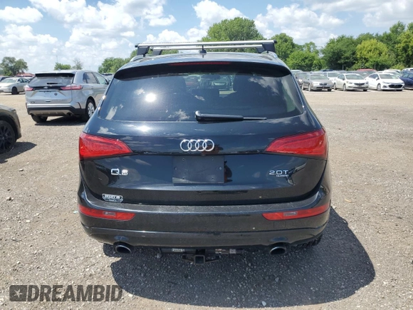 2014 Audi Q5 Premium Plus with VIN WA1LFAFP2EA114549, listed as a Copart auction lot 64859955 with 116,988 mi miles and Clean title. Bid and sale history available at DreamBid. Image 6.
