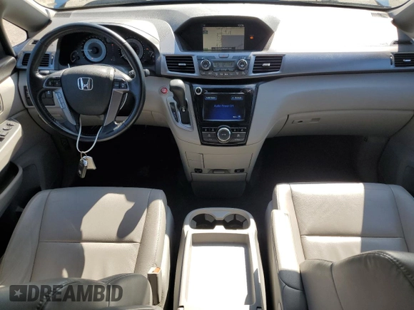 2014 Honda Odyssey EX-L with VIN 5FNRL5H62EB040061, listed as a Copart auction lot 54880355 with 178,179 mi miles and Salvage Title. Bid and sale history available at carsss.com. Image 8.