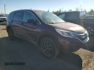 2016 Honda CR-V SE with VIN 2HKRM4H47GH651813, listed as a Copart auction lot 42036765 with 175,284 mi miles and Salvage Title. Bid and sale history available at carsss.com. Image 4.