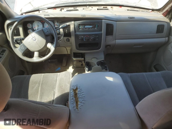 2004 Dodge Ram 2500 SLT with VIN 3D7KA28C74G188619, listed as a Copart auction lot 46601685 with 244,215 mi miles and Salvage Title. Bid and sale history available at carsss.com. Image 8.