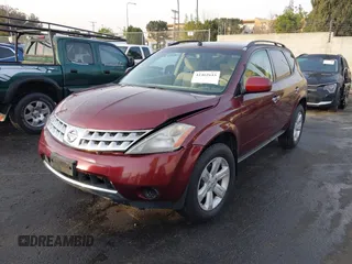 2007 Nissan Murano S with VIN JN8AZ08W47W612443, listed as a IAAI auction lot 41462615 with 160,485 mi miles and . Bid and sale history available at DreamBid. Image 2.