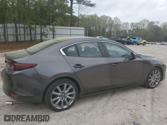 2020 Mazda 3 Select with VIN 3MZBPACL2LM135110, listed as a Copart auction lot 51568105 with 51,564 mi miles and Salvage Title. Bid and sale history available at carsss.com. Image 3.