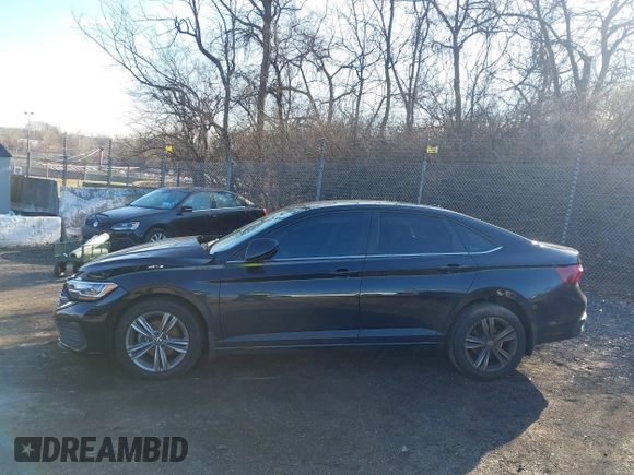 2022 Volkswagen Jetta SE with VIN 3VW7M7BU2NM010929, listed as a IAAI auction lot 41196295 with 4,258 mi miles and . Bid and sale history available at DreamBid. Image 14.