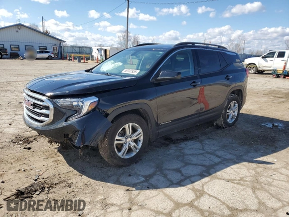 2019 GMC Terrain SLE z VIN 3GKALTEV2KL176883, wystawiony jako Copart lot #50732955 z przebiegiem 102 247 mil mil oraz Szkoda całkowita • Salvage title. Historia ofert i sprzedaży dostępna na DreamBid. Obrazek 1.