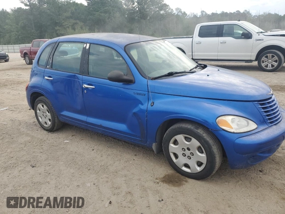 2005 Chrysler PT Cruiser with VIN 3C4FY48B95T613311, listed as a Copart auction lot 55819445 with 93,666 mi miles and Salvage title. Bid and sale history available at DreamBid. Image 4.