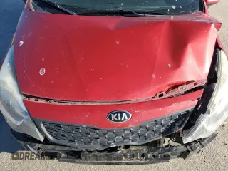 2015 Kia Rio LX with VIN KNADM4A37F6463794, listed as a Copart auction lot 46858735 with 164,081 mi miles and Salvage Title. Bid and sale history available at carsss.com. Image 12.