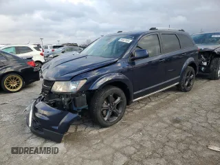 2019 Dodge Journey Crossroad with VIN 3C4PDCGB6KT708223, listed as a Copart auction lot 84447404 with 113,197 mi miles and Salvage Title. Bid and sale history available at DreamBid. Image 1.