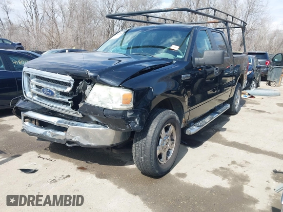2008 Ford F-150 XLT with VIN 1FTPW14V98FB55518, listed as a IAAI auction lot 41803124 with 261,845 mi miles. Bid and sale history available at carsss.com. Image 18.