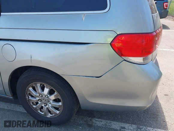 2008 Honda Odyssey EX-L with VIN 5FNRL38758B033767, listed as a IAAI auction lot 42096276 with 190,465 mi miles. Bid and sale history available at carsss.com. Image 12.
