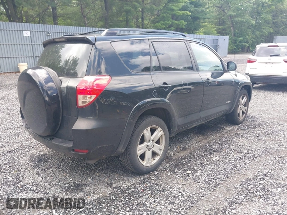 2007 Toyota RAV4 Sport with VIN JTMBD32V076024717, listed as a IAAI auction lot 42659268 with 160,588 mi miles and . Bid and sale history available at DreamBid. Image 4.