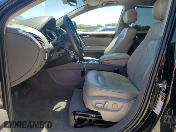 2014 Audi Q7 Premium Plus with VIN WA1LMAFE0ED018356, listed as a Copart auction lot 58155505 with 109,340 mi miles and Clean title. Bid and sale history available at DreamBid. Image 7.