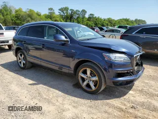 2014 Audi Q7 3.0T S line Prestige with VIN WA1DGAFE7ED001727, listed as a Copart auction lot 52205025 with 82,336 mi miles and Salvage Title. Bid and sale history available at carsss.com. Image 4.