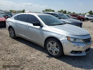 2015 Chevrolet Impala LS with VIN 1G11X5SL5FU124585, listed as a Copart auction lot 52646575 with 97,338 mi miles and Clean Title. Bid and sale history available at carsss.com. Image 4.
