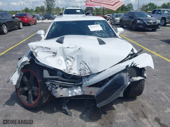 2017 Chevrolet Camaro 2LT with VIN 1G1FD1RS3H0215353, listed as a IAAI auction lot 40381335 with 86,274 mi miles. Bid and sale history available at carsss.com. Image 12.