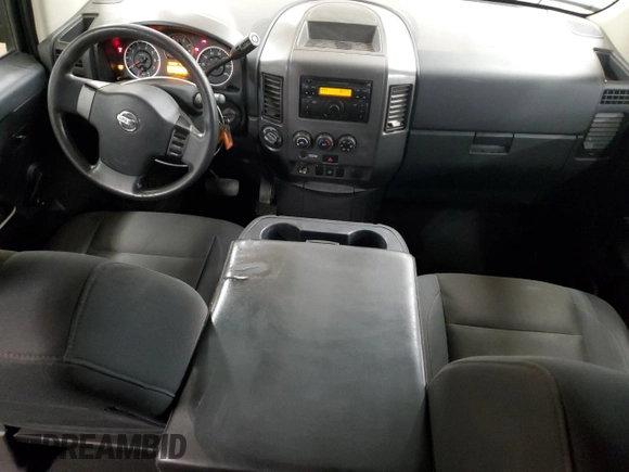 2008 Nissan Titan XE with VIN 1N6BA06C88N303076, listed as a Copart auction lot 59572905 with 163,830 mi miles and Salvage title. Bid and sale history available at DreamBid. Image 8.