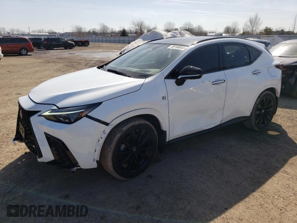2022 Lexus NX with VIN JTJKGCEZ4N2000346, listed as a Copart auction lot 49198045 with 33,240 mi miles and Clean Title. Bid and sale history available at carsss.com. Image 1.
