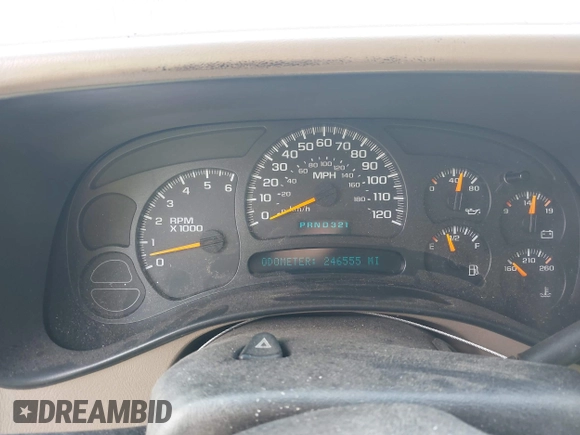 2004 Chevrolet Avalanche with VIN 3GNEC12T04G343801, listed as a IAAI auction lot 42536164 with 246,555 mi miles and . Bid and sale history available at DreamBid. Image 7.