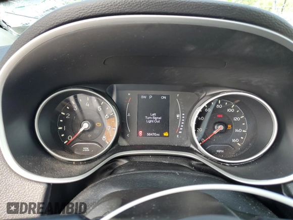 2020 Jeep Compass Latitude с VIN 3C4NJDBBXLT112417, выставлен на аукционе Copart как лот 62770825 с пробегом 56 470 миль миль и Списание • Salvage title. История ставок и продаж доступна на DreamBid. Изображение 9.