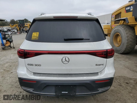 2022 Mercedes-Benz EQB 300 z VIN W1N9M0KB0NN012419, wystawiony jako Copart lot #66605304 z przebiegiem 34 858 mil mil oraz Szkoda całkowita • Salvage title. Historia ofert i sprzedaży dostępna na DreamBid. Obrazek 6.