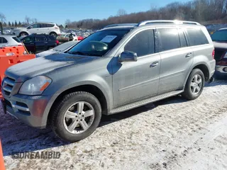 2012 Mercedes-Benz GL 350 with VIN 4JGBF2FE6CA767674, listed as a IAAI auction lot 41583802 with 101,569 mi miles and . Bid and sale history available at DreamBid. Image 2.