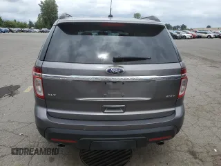 2012 Ford Explorer XLT with VIN 1FMHK8D88CGA13744, listed as a Copart auction lot 59625595 with 102,016 mi miles and Salvage title. Bid and sale history available at DreamBid. Image 6.