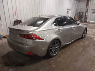 2015 Lexus IS 250 with VIN JTHBF1D25F5059385, listed as a IAAI auction lot 41565158 with 115,646 mi miles. Bid and sale history available at carsss.com. Image 4.